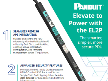 Infographic of The EL2P Is The Smarter, Simpler, More Secure PDU 