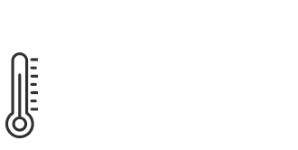 temperature black icon