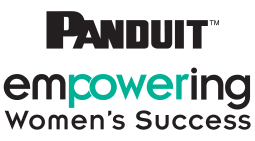 Color logo for Panduit Empowering Women’s Success