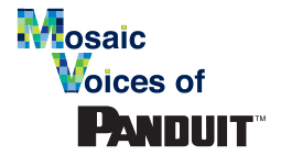 Color logo for Mosaic Voices of Panduit