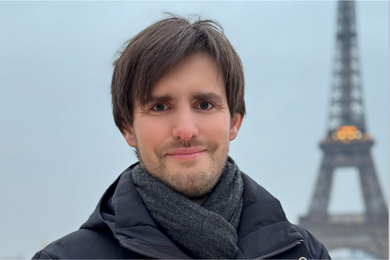 Headshot of Gregoire Baudoin