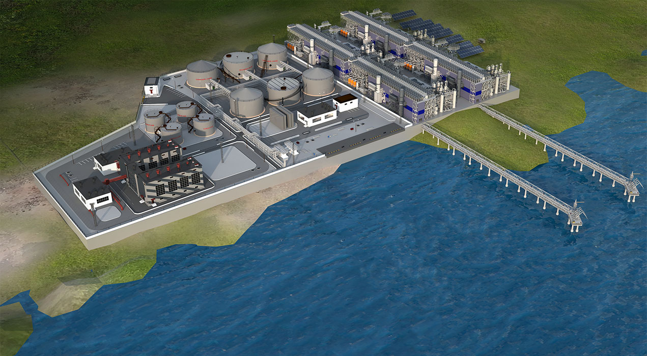 Oil And Gas Refineries Off Of The Water